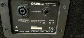 Prodám YAMAHA AX15 a powermix YAMAHA EMX512SC + kabely - 4