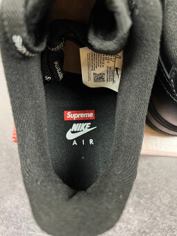 Nike Air Force 1 x Supreme Black - 4