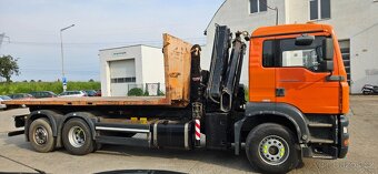 Man TGA 26.410 6x2 hákový kontejner s HR Hiab 166 - 4