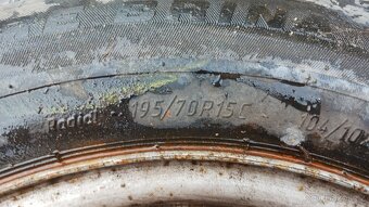 Zimní kola 195/70 R15C - 4