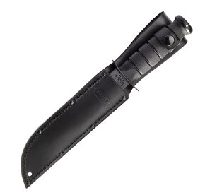 NŮŽ KA-BAR 1211 s koženým pouzdrem, NOVÝ, originál USA - 4