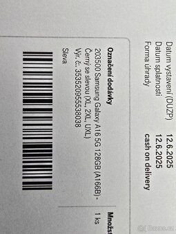 Nový Samsung Galaxy A16 5G SM-A166B/DS 4GB 128GB BLUE BLACK - 4