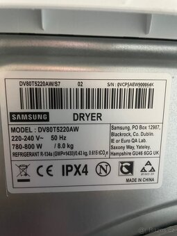 Sušička prádla Samsung na 8kg prádla - 4