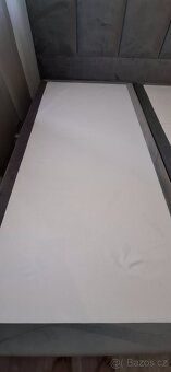 Čalouněná postel 220x220 cm - 4