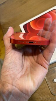 iPhone 12mini 64GB červený, top stav - 4