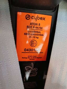 Autosedačka vajíčko cybex - 4