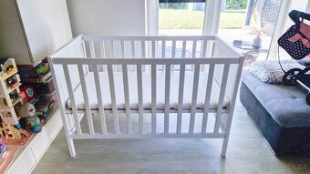 Dětská postýlka IKEA Sundvik 120x60cm + matrace - 4