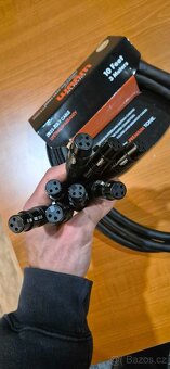 Multicore kabely Warm Audio XLR female -> DB25 - 4