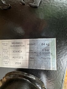 Rychloupínák JCB 3CX / 4CX - 980/88833 - 4