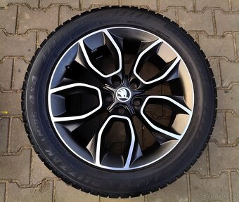 Alu kola originál Škoda Kodiaq 5x112 R19 Crater - 4