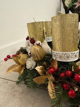 Adventní věnec - British Elegance - Luxusní Dekorace - 4