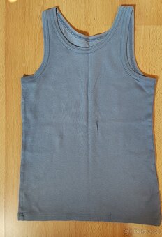 Chlapecké nátělníky 5x 146 - 4