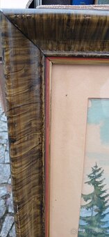 Pohled z Píseckých hor na Šumavu .Fr.Mracký - 4