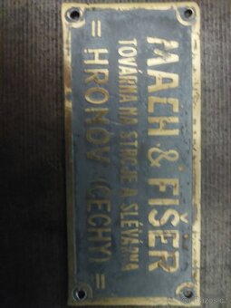 Litinové tabulové nůžky po generální opravě Mach a Fišer Hro - 4