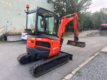 Minibagr KUBOTA U27-4,2262mth,Hydraulické upínání - 4