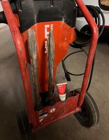 Hilti te 2000 AVR + vozík + 2 úplně nové oškrty - 4