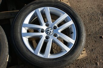 R16 kola originál VW a taky na Audi Seat Audi letni pneu - 4