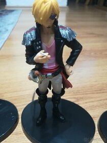 One Piece anime figurky - 6 kusů - 4