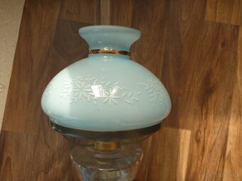 petrolejová lampa retro petrolejka 46 cm cylindr stínítko - 4