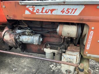 Zetor 4511 kabrio původní stroj, funkční - 4