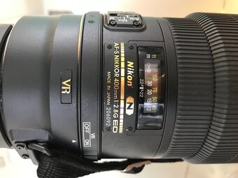 Prodám teleobjektiv Nikon AF-S 400mm f/2.8G ED VR - 4