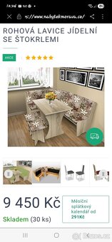 Jídelní rohová lavice - 4