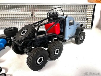ROZBALENO - FMS 1:18 Atlas 6x6 RTR (modrý) - 4