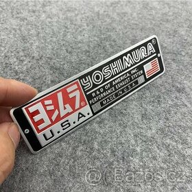 Yoshimura, Kovová samolepka na výfuk - 4