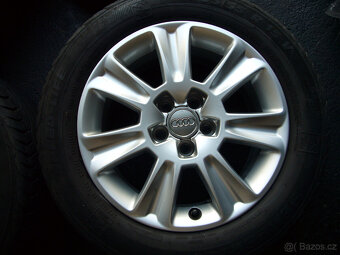LETNÍ ALU KOLA AUDI-VW-ŠKODA-SEAT 16" 5x100 6,5" et-34, - 4