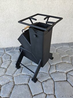 Raketová kamna na dřevo - 4