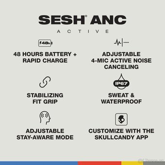 Skullcandy Sesh ANC Active bezdrátová sluchátka - 4