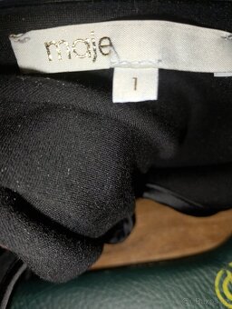 Černé krátké šaty Maje vel. 1 (XS,S) - 4