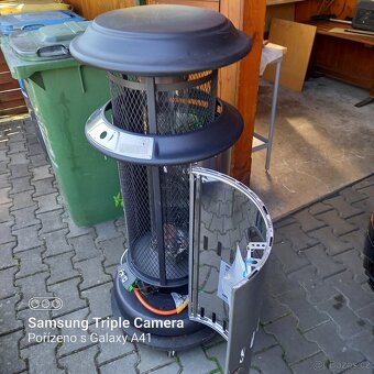 Plynové topidlo enders vulano 11 kW nerez - 4