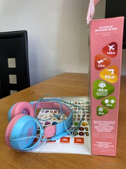 Dětská sluchátka JBL JR310 s orig. krabicí a nálepkami - 4