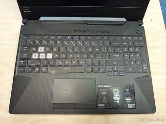 Notebook herní asus Tuf gaming přepastovaný - 4