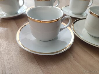6 x retro presso šálky s talířkem - 4