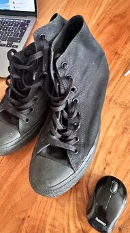 Prodám Converse Chuck Taylor All Star – černé, vysoké 43 - 4