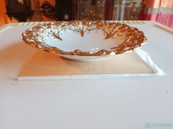 Pěkný starý plasticky zdobený porcelánový- Míšeň - 4