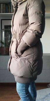 Zimní PÉŘOVÁ bunda kabát NEW YORKER  v.40/M/L –JAKO NOVÁ - 4