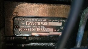 Rozpredám motor MAN D2066LF40 - 4