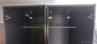 577 - 2x šatní skříně s dveřmi se zrcadly IKEA VIKEDAL - 4