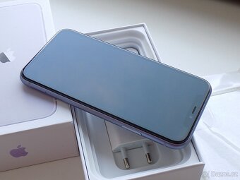 APPLE iPhone 11 64GB Purple - ZÁRUKA - 100% BATERIE - 4