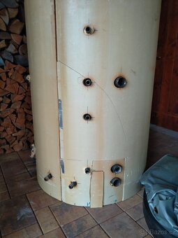 Termické panely, akumulační nádoba 1000l - 4