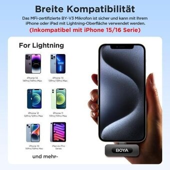 Mikrofon BOYA BY-V2 pro iPhone - 4