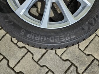 5x100 16 6J ET35 alu kola Kamiq,Arona vč.zim. pneu 8,5mm - 4