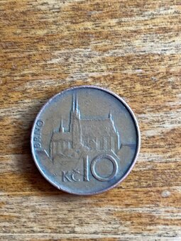 Vzácná desetikoruna ročník 1993 - 4