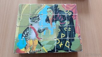 Retro dřevěné kostky - 4