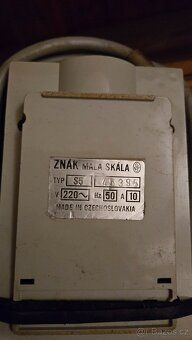 Starožitný skládací stativ a spínací expoziční hodiny Novex - 4