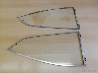 Fiat 850 Sport Coupe - skla, čelní, zadní, 2x pár vyklápěcí - 4