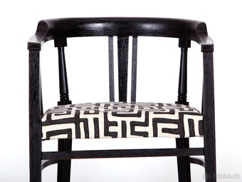 Elegantní prvorepublikové křesílko, židle. - 4